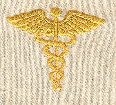 Embroidery Design: Medical symbol<br> 1.38w X 1.48h