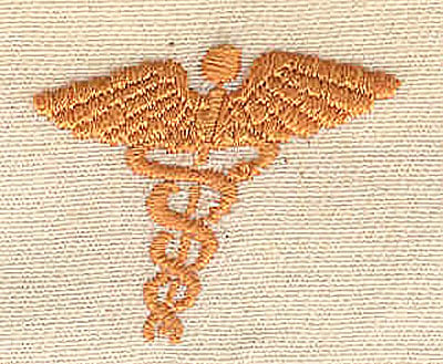 Embroidery Design: Medical symbol<br> 1.25w X 1.06h