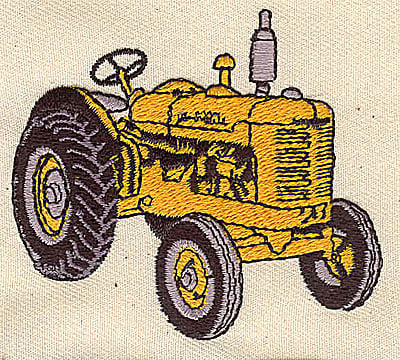 Embroidery Design: Tractor<br> 2.69w X 2.38h