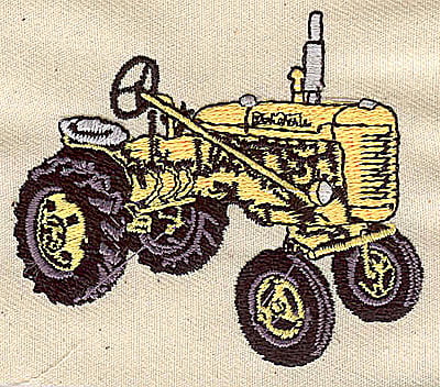 Embroidery Design: Tractor<br> 2.75w X 2.31h
