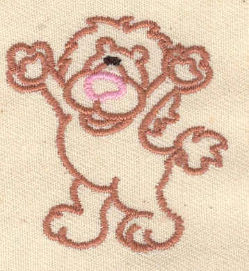 Embroidery Design: Cartoon lion<br> 1.56w X 1.69h