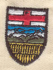 Embroidery Design: Alberta code of arms<br> 0.75w X 1.00h