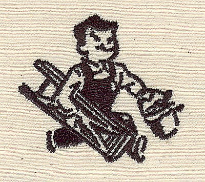 Embroidery Design: Painter<br> 2.00w X 1.81h