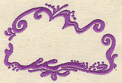 Embroidery Design: Border design<br> 3.25w X 2.25h