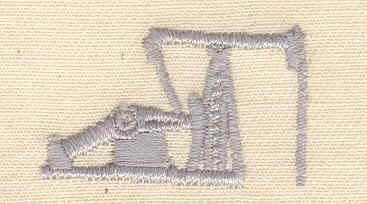 Embroidery Design: Oil rig<br> 1.25w X 0.81h