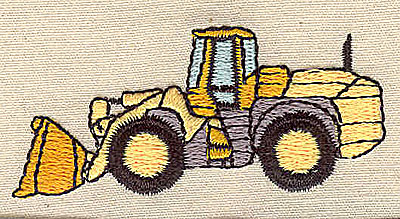 Embroidery Design: Tractor<br>2.50w X 1.06h