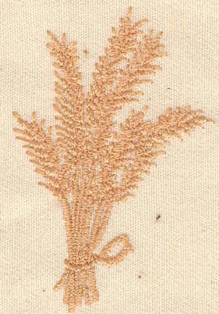Embroidery Design: Wheat<br> 1.44w X 2.19h