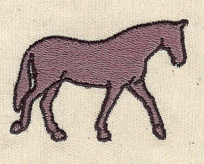 Embroidery Design: Horse<br> 2.06w X 1.44h