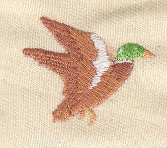 Embroidery Design: Duck<br> 1.31w X 1.06h