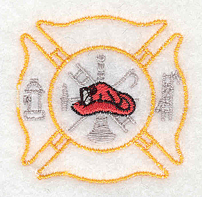 Embroidery Design: Fire Department logo<br> 2.00w X 1.94h