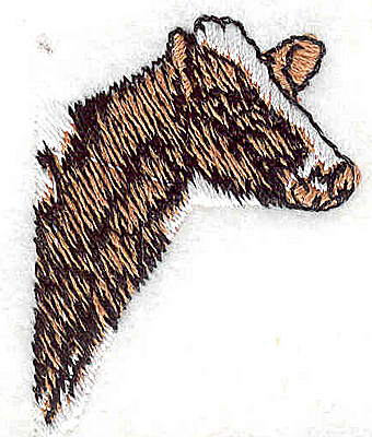Embroidery Design: Cow<br> 1.25w X 1.69h