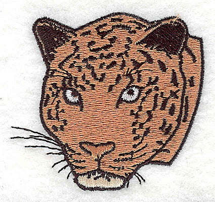 Embroidery Design: Cheetah<br> 2.56w X 2.31h