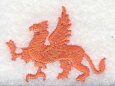Embroidery Design: Griffin<br> 1.69w X 1.25h