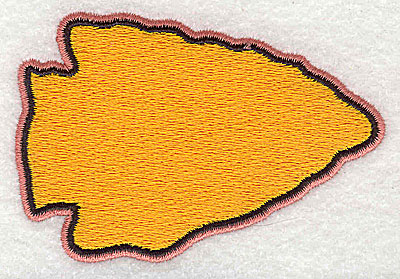 Embroidery Design: Arrowhead<br> 3.38w X 2.31h