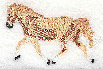 Embroidery Design: Horse<br>2.63w X 1.56h