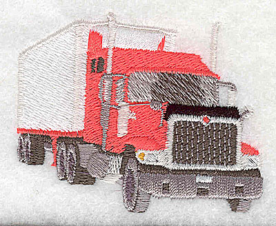 Embroidery Design: Truck<br> 2.56w X 2.06h