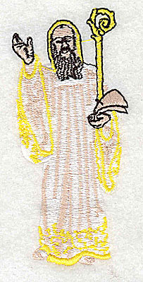 Embroidery Design: Saint<br> 1.50w X 3.38h