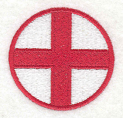 Embroidery Design: St. George flag<br> 2.13w X 2.00h