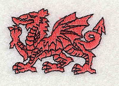 Embroidery Design: Gryphon<br> 1.56w X 1.06h