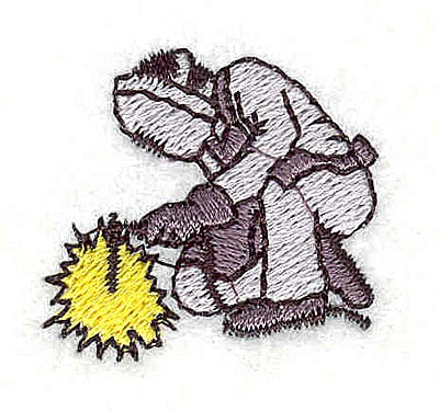 Embroidery Design: Welder<br> 1.13w X 1.06h | Embroidery Legacy Embroidery Design: Welder<br> 1.13w X 1.06h