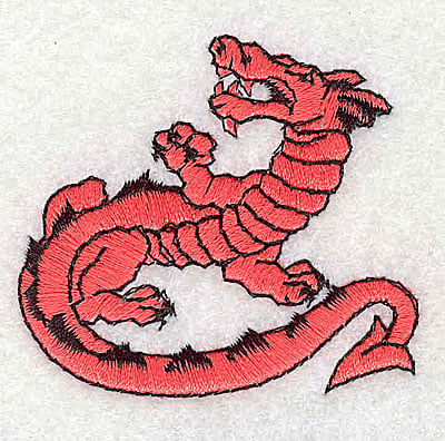 Embroidery Design: Dragon<br> 2.13w X 1.94h