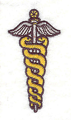 Embroidery Design: Medical Staff<br> 1.19w X 2.31h