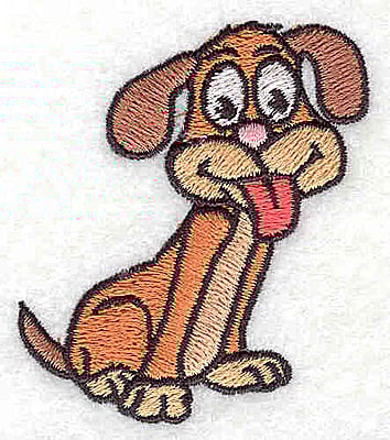 Embroidery Design: Dog Cartoon<br>2.19W X 2.06H | Embroidery Legacy Embroidery Design: Dog Cartoon<br>2.19W X 2.06H