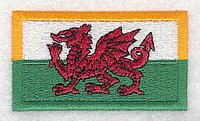 Embroidery Design: Griffin symbol<br> 2.63w X 1.50h
