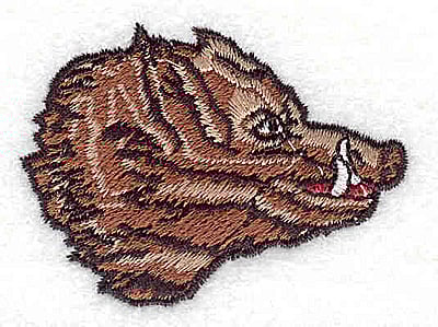Embroidery Design: Wild Boar<br> 2.31w X 1.69h | Embroidery Legacy Embroidery Design: Wild Boar<br> 2.31w X 1.69h