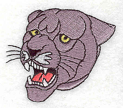 Embroidery Design: Panther<br> 2.31w X 2.00h