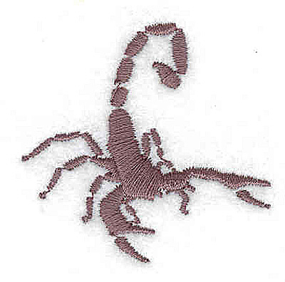 Embroidery Design: Scorpion<br> 1.81w X 1.81h