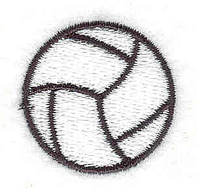 Embroidery Design: Soccer ball<br> 1.13w X 1.13h