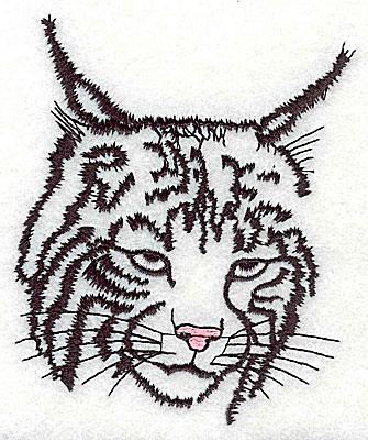 Embroidery Design: Lynx<br> 3.38w X 4.00h