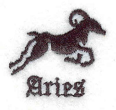 Embroidery Design: Aires<br> 1.25w X 1.19h