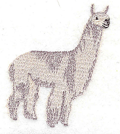 Embroidery Design: Llama<br> 2.25w X 2.94h