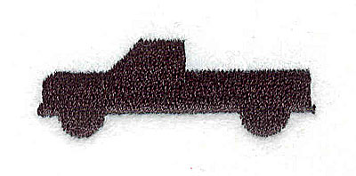 Embroidery Design: Pick up truck<br> 1.75w X 0.63h
