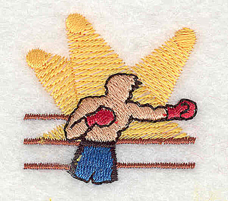 Embroidery Design: Boxer<br> 1.50w X 1.50h