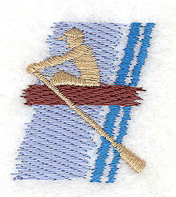 Embroidery Design: Rowing<br> 1.31w X 1.44h