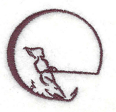 Embroidery Design: Water skier<br> 1.56w X 1.50h