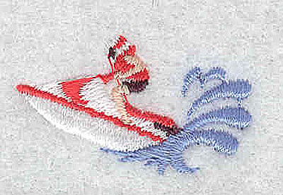 Embroidery Design: Jet Skier<br> 1.50w X 0.88h