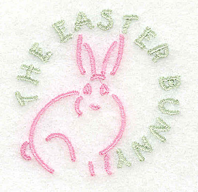 Embroidery Design: Happy Easter<br> 2.00w X 2.06h