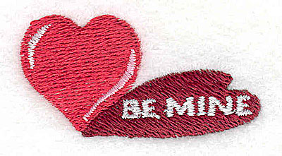 Embroidery Design: Be Mine<br> 1.94w X 1.00h