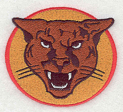 Embroidery Design: Cougar<br> 2.75w X 2.44h
