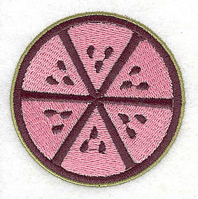 Embroidery Design: Watermelon<br> 2.44w X 2.50h