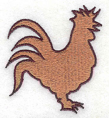 Embroidery Design: Rooster<br> 2.25w X 2.50h