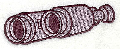 Embroidery Design: Binoculars<br> 3.94w X 1.38h