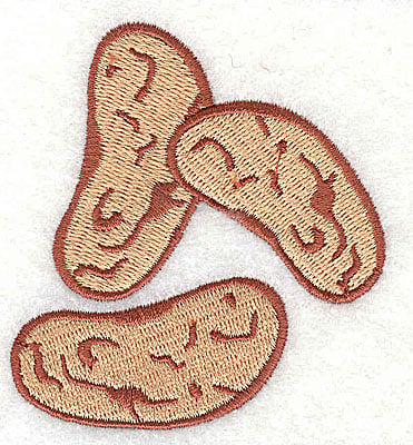 Embroidery Design: Peanut<br> 2.50w X 2.75h