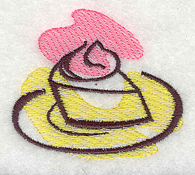 Embroidery Design: Piece of pie<br> 2.38w X 2.06h
