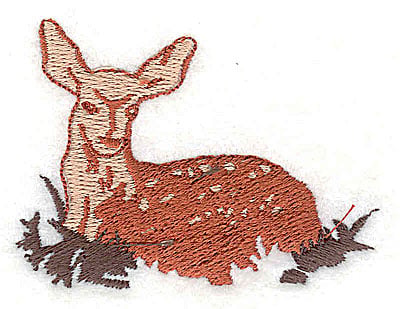 Embroidery Design: Deer<br> 2.38w X 1.75h