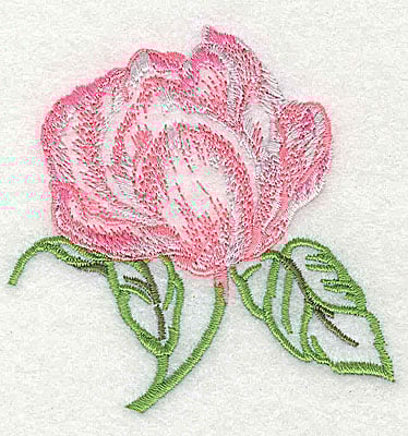 Embroidery Design: Rose <br> 3.00w X 3.00h